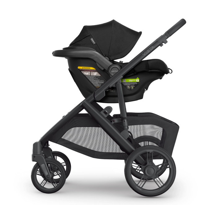 UPPAbaby Vista V3 Pram + Mesa Capsule Bundle + FREE Upper Adaptors + FREE Cup Holder + FREE Seat Protector