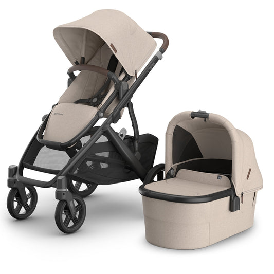 UPPAbaby Vista V3 Pram With Bassinet - Ada + FREE Upper Adaptors + FREE Cup Holder