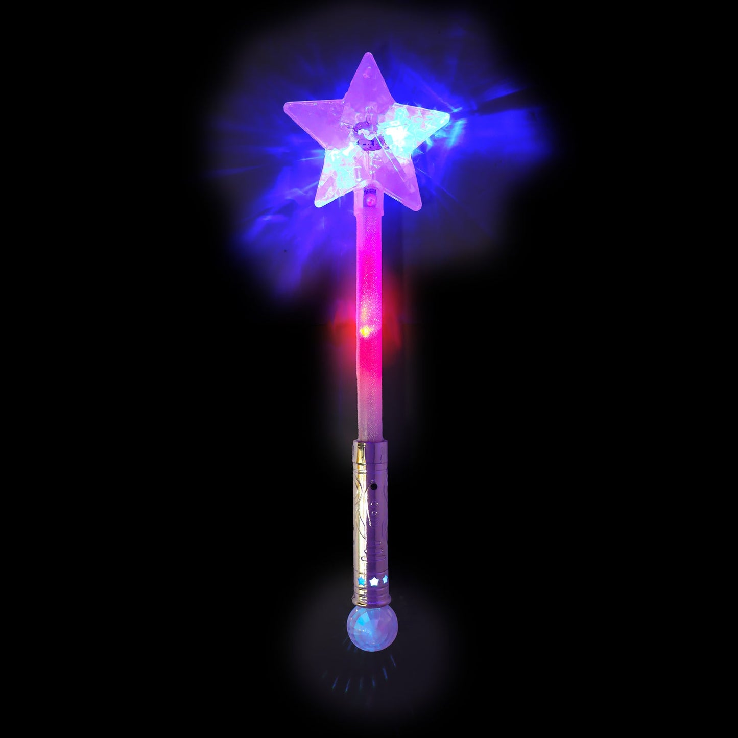 Pink Poppy Magical Star Light Up Wand