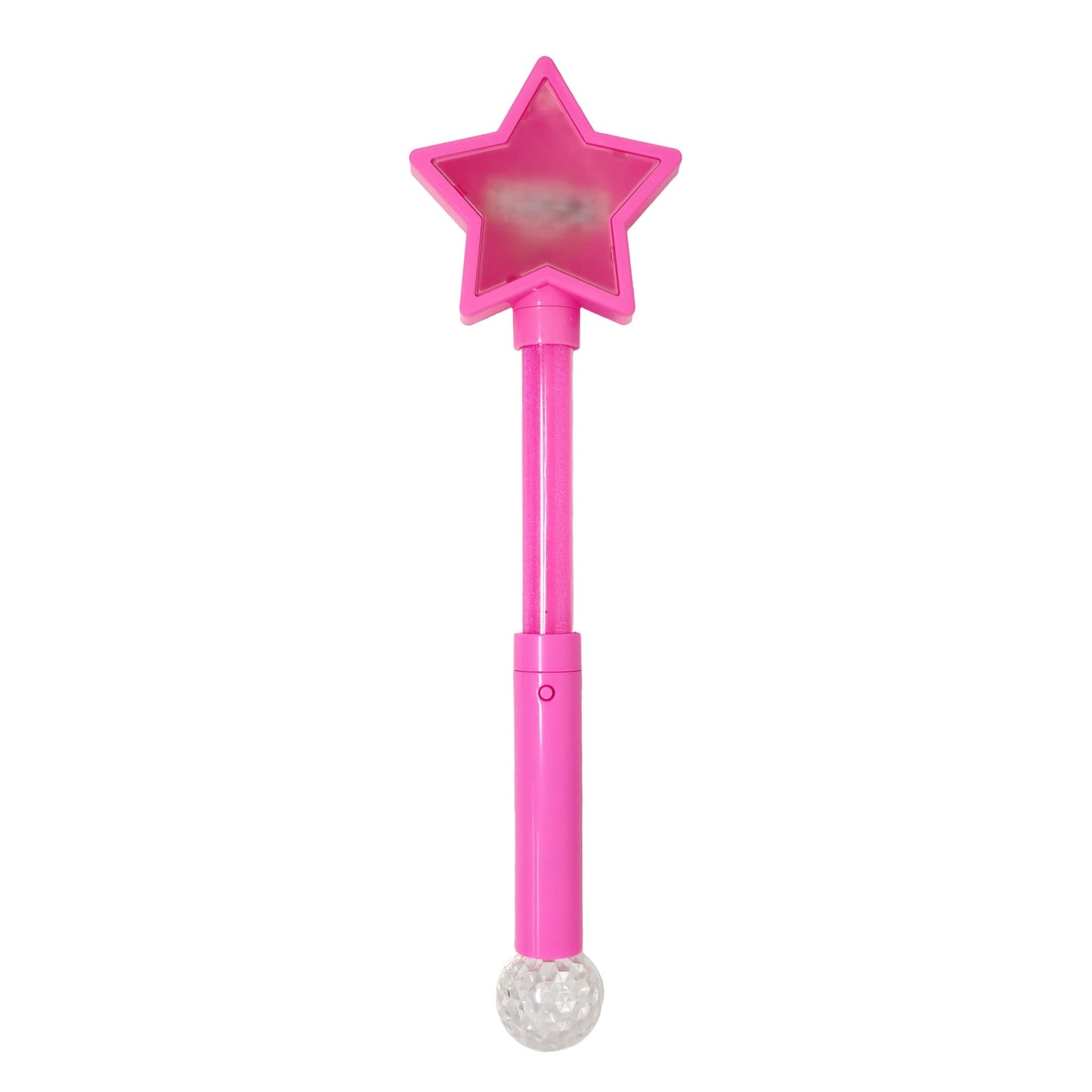 Pink Poppy Magical Flashing Pink Star Light Up Wand