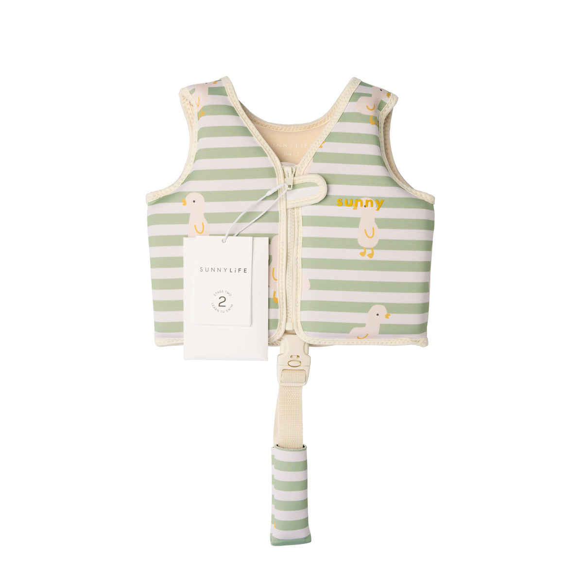 SUNNYLIFE KIDS SWIM VEST 1-2 - DEX THE DUCK