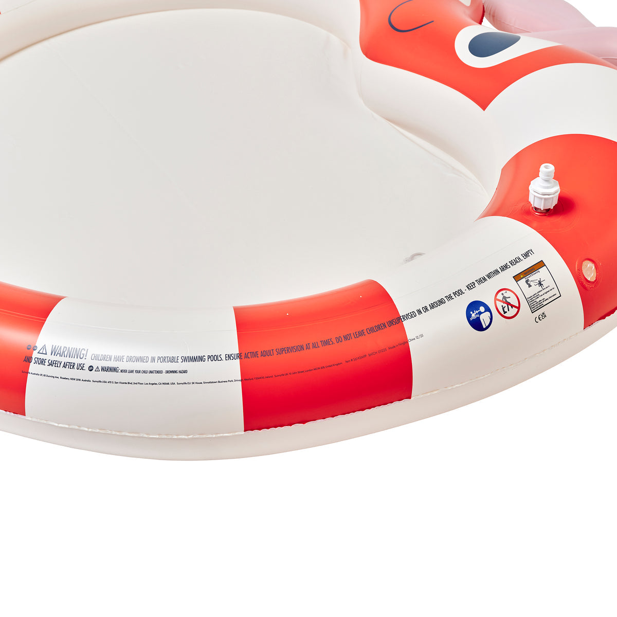 SUNNYLIFE KIDS SPRINKLER MAT - POPPY THE PEACH