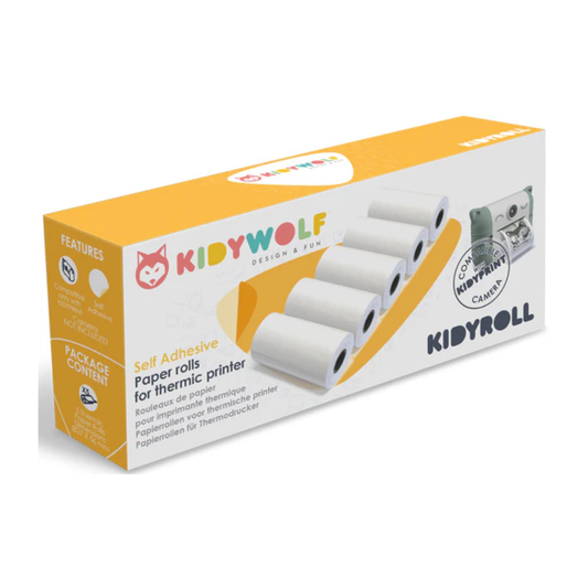 Kidywolf - Kidyroll Paper Rolls for your KIDYPRINT / K-PRINT device