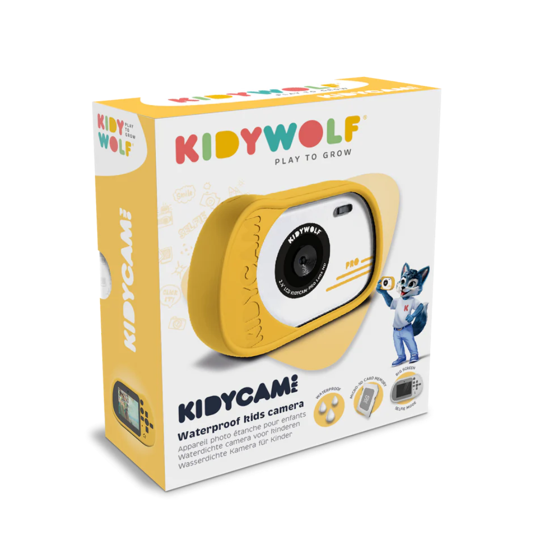 Kidywolf - Kidycam Waterproof Kids Camera - Colour Options Available