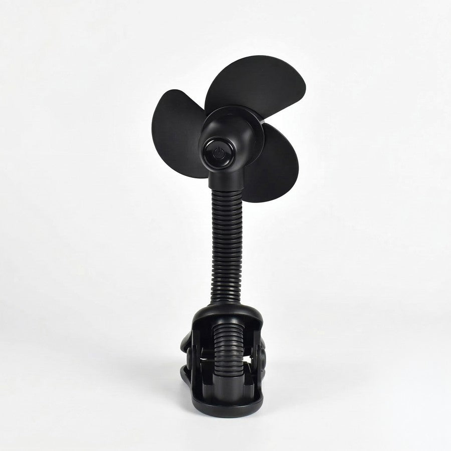 Childcare Stroller Fan - Black