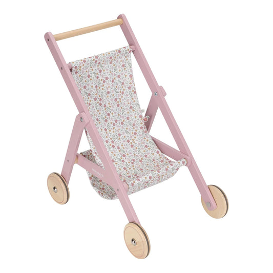 Little Dutch Wooden Doll Stroller