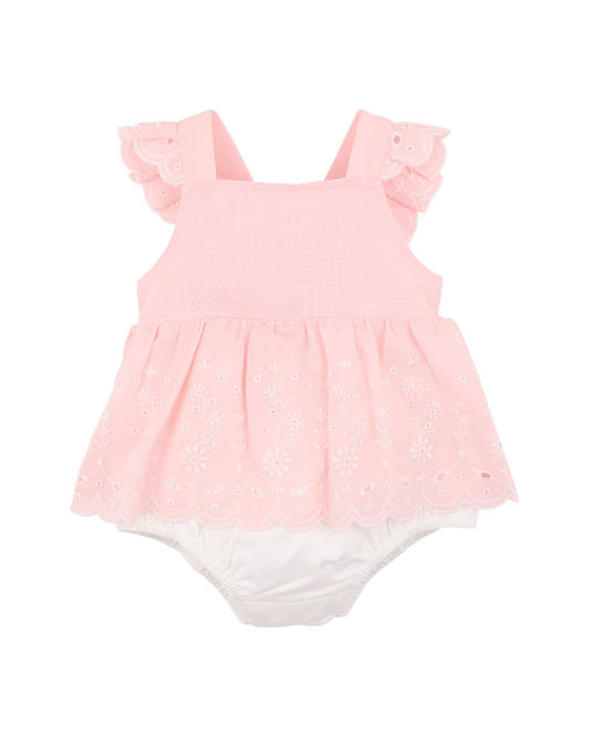 Bebe By Minihaha CHELSEA BRODERIE OVERLAY BODYSUIT