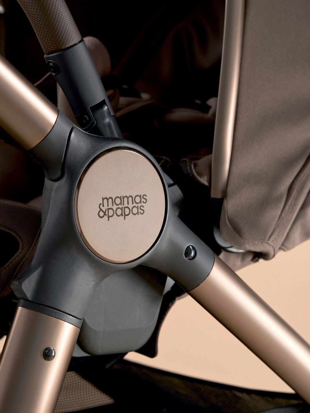 Mamas & Papas Ocarro 2 Pushchair – Crema | All-Terrain Pram for Birth to 4 Years