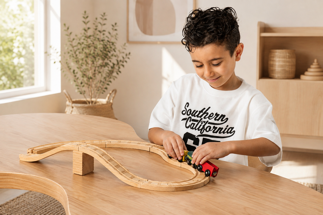 Cocoon The Nook Sandstone Kids Play Table