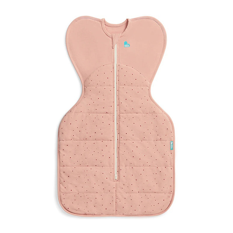 Love To Dream SWADDLE UP 2.5T QUILTED STRETCH COTTON PEBBLES - Rose