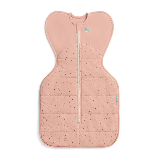 Love To Dream SWADDLE UP 2.5T QUILTED STRETCH COTTON PEBBLES - Rose