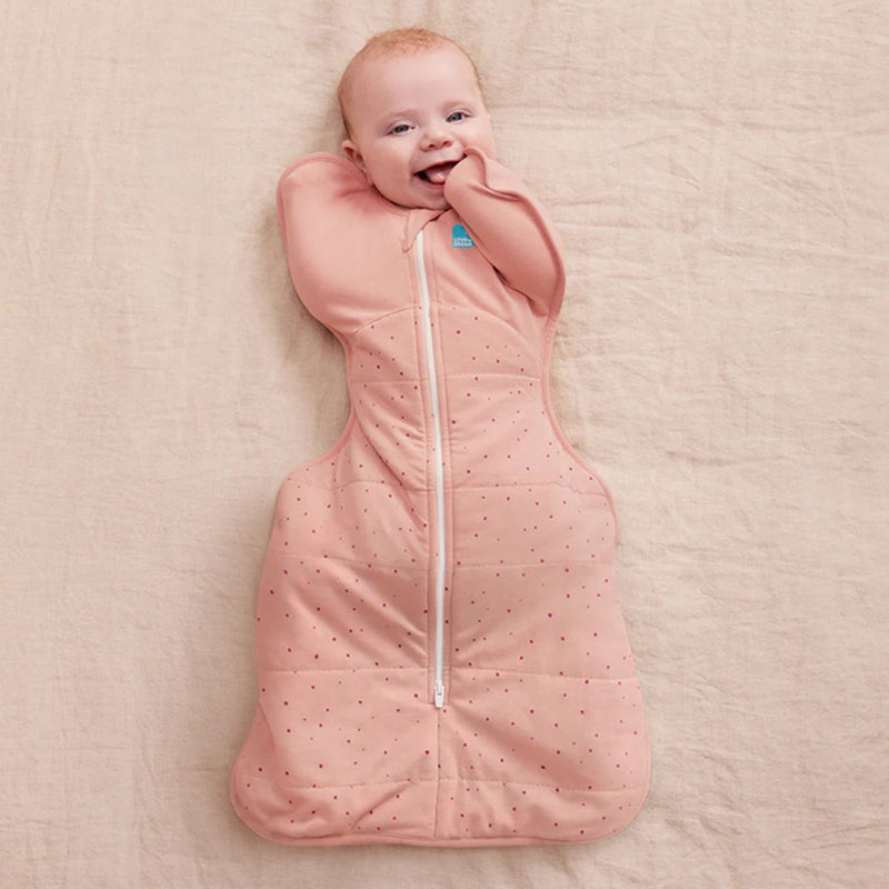 Love To Dream SWADDLE UP 2.5T QUILTED STRETCH COTTON PEBBLES - Rose