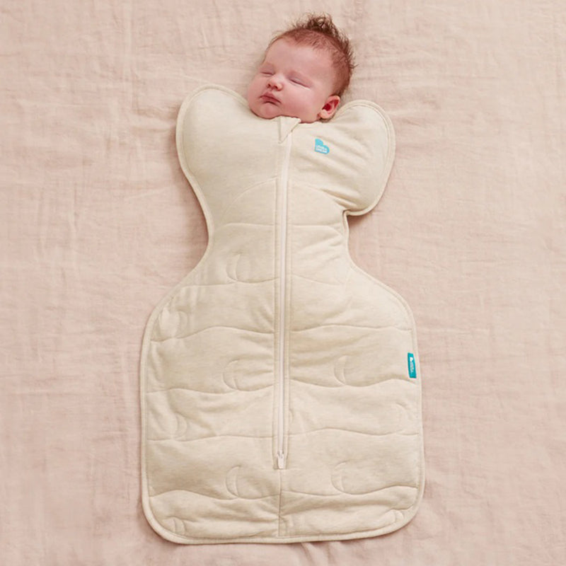 Love To Dream SWADDLE UP 3.5T QUILTED STRETCH COTTON - Oatmeal