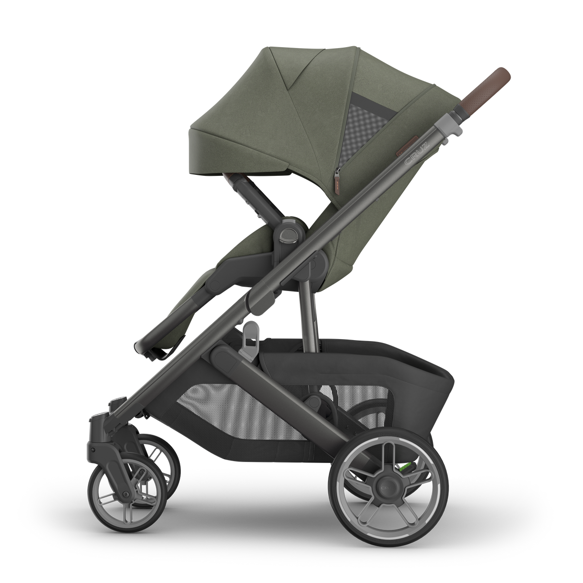 UPPAbaby Cruz V3 Pram - Evelyn
(Meadow Green) + FREE PARENT ORGANISER