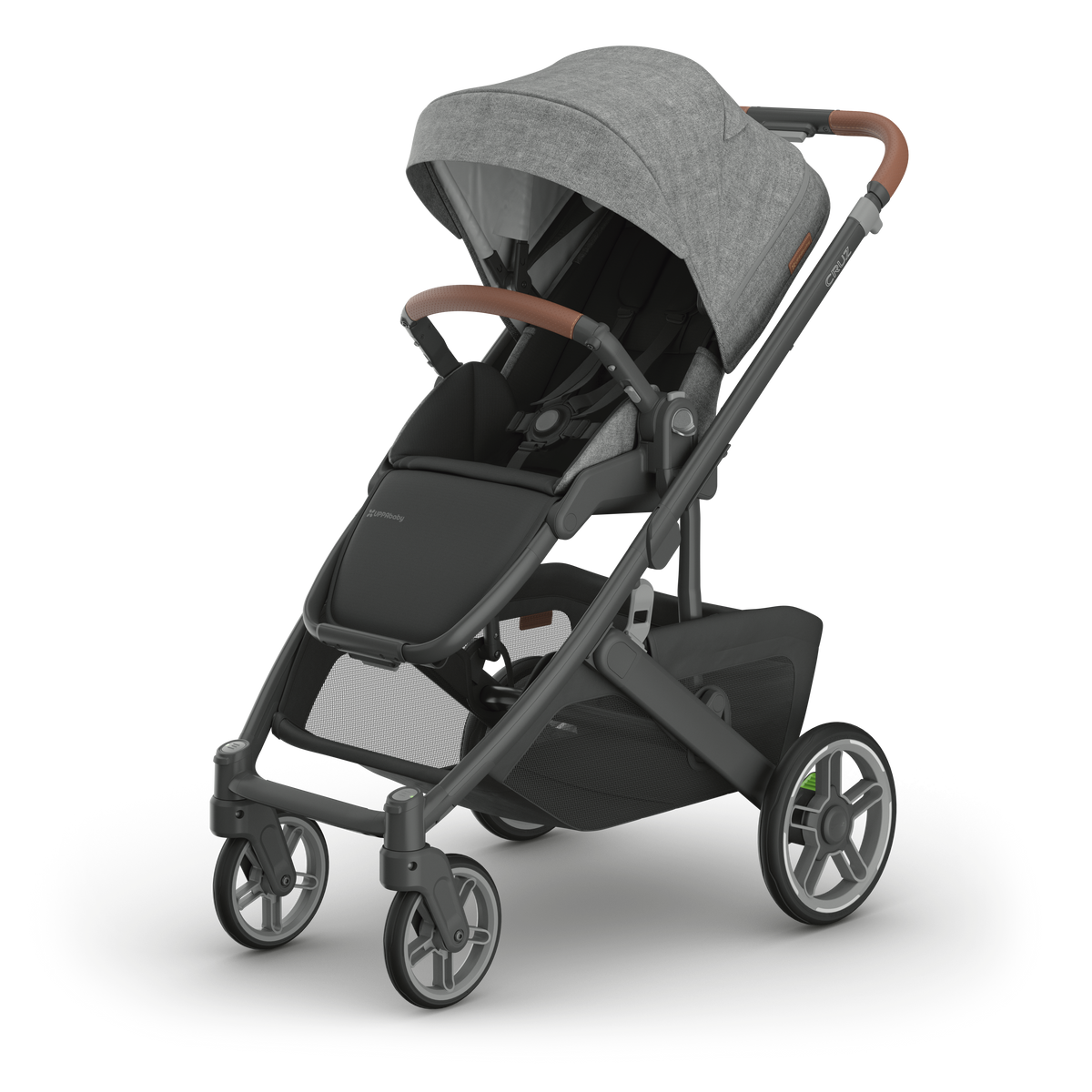 UPPAbaby Cruz V3 Pram - Greyson
(Charcoal Melange/Carbon) + FREE PARENT ORGANISER