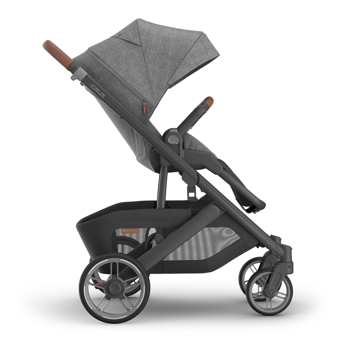 UPPAbaby Cruz V3 Pram - Greyson
(Charcoal Melange/Carbon) + FREE PARENT ORGANISER