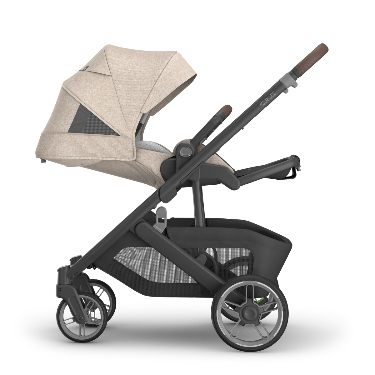 UPPAbaby Cruz V3 Pram - Liam
(Oat Melange) + FREE PARENT ORGANISER