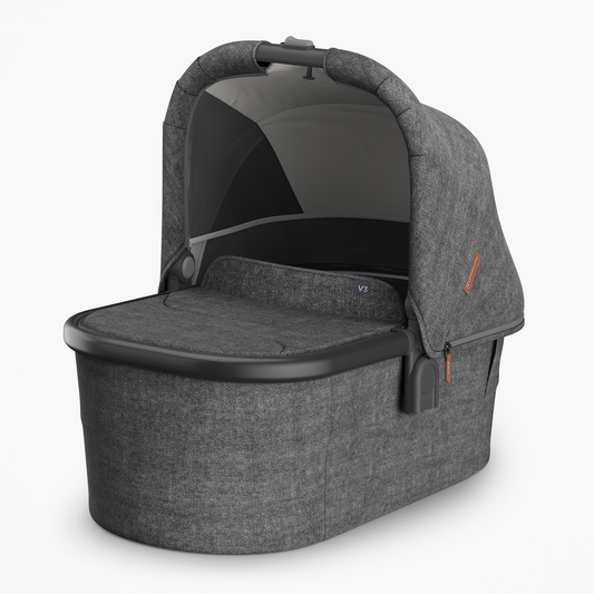 UPPAbaby V3 Bassinet - Greyson
(Charcoal Melange/Black)