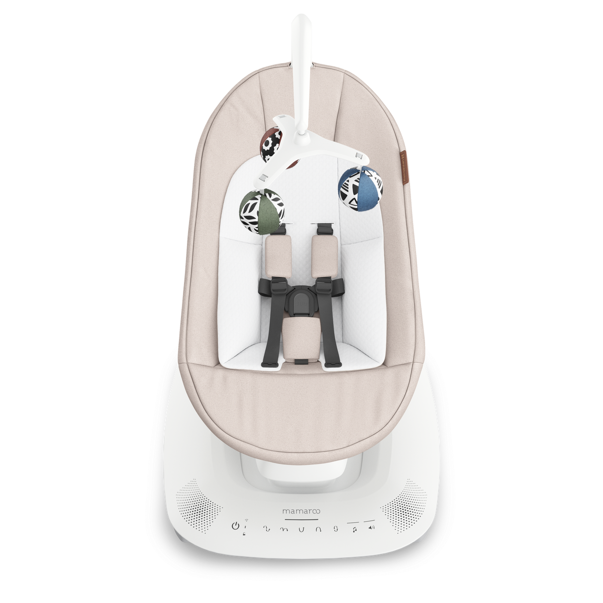 UPPAbaby Mamaroo Baby Swing -
Sand Melange (Charlie)