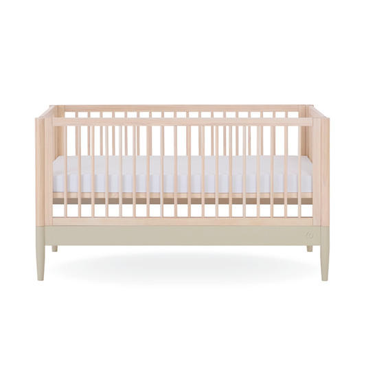 Gaia Baby Eos Cot Bed - Natural Ash | Desert Sage