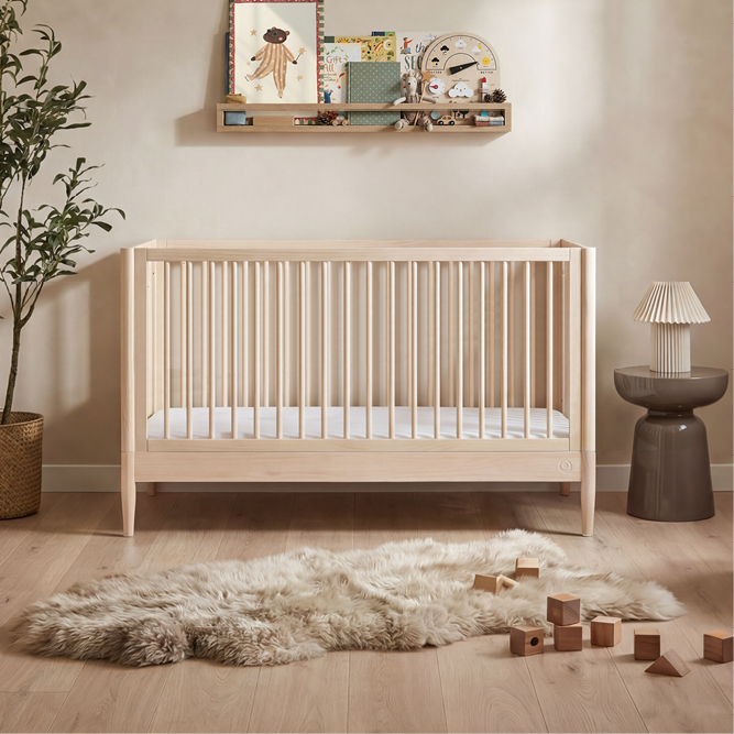 Gaia Baby Eos Cot Bed - Natural Ash | Natural