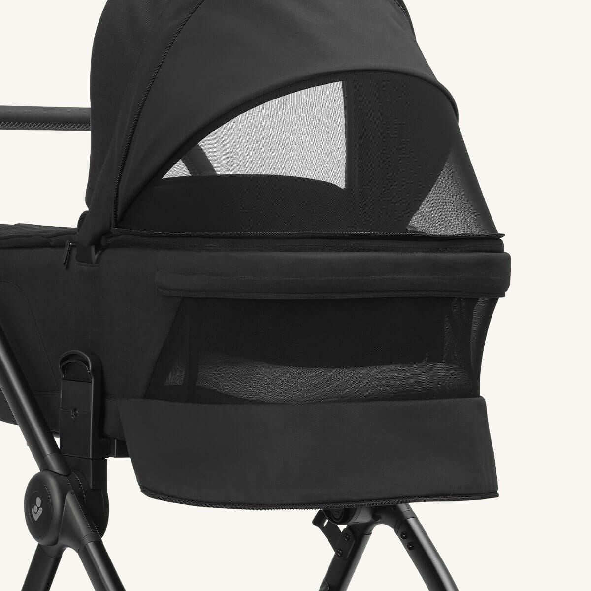 Maxi-Cosi Oxford Stroller and Sense Bassinet - Twillic Black
