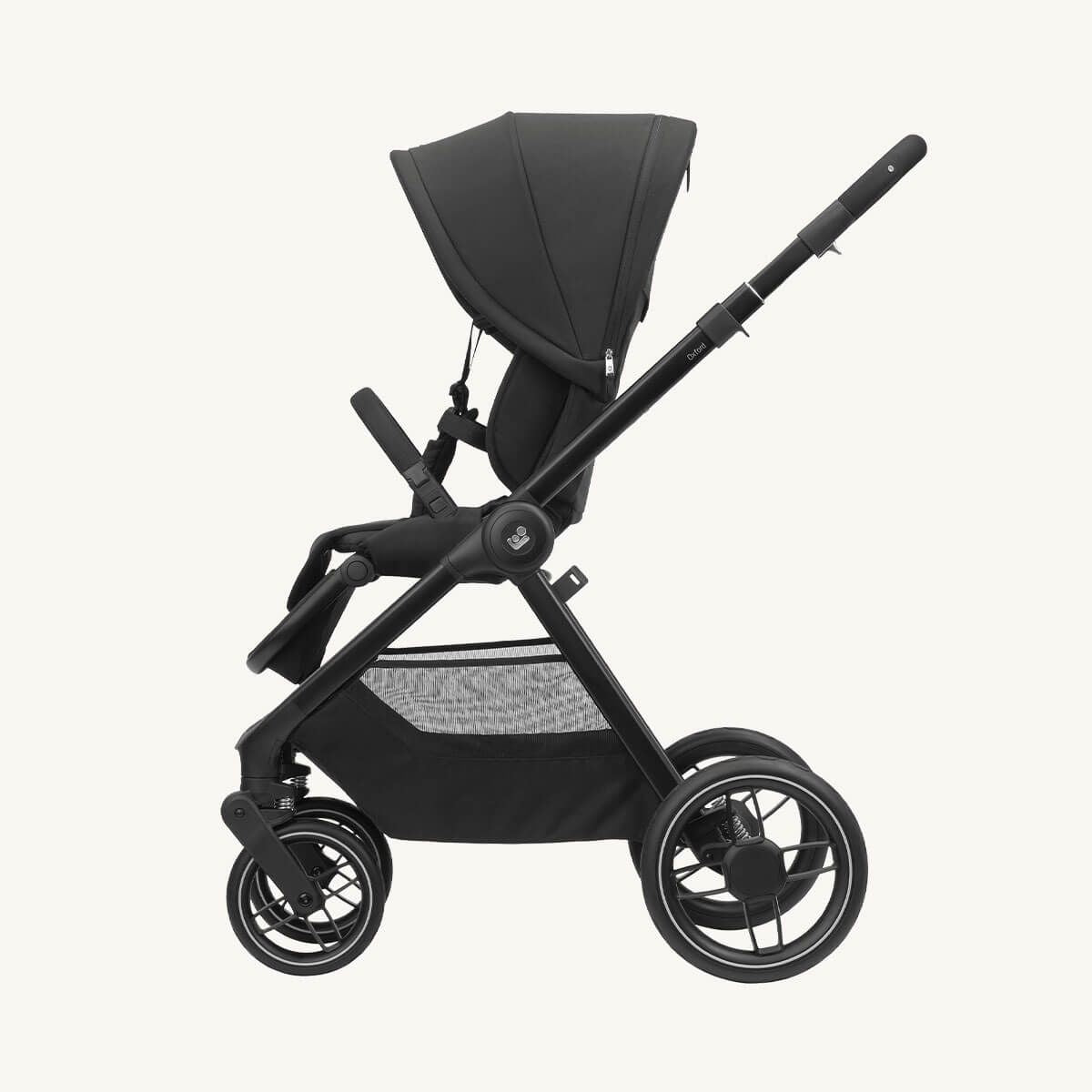 Maxi-Cosi Oxford Stroller and Sense Bassinet - Twillic Black