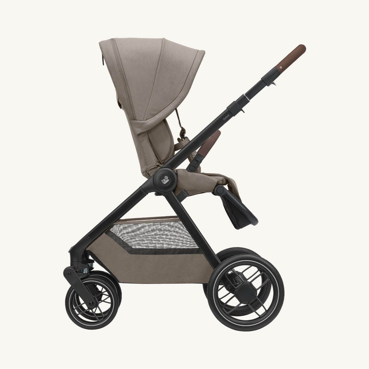 Maxi-Cosi Oxford Stroller and Sense Bassinet - Twillic Truffle
