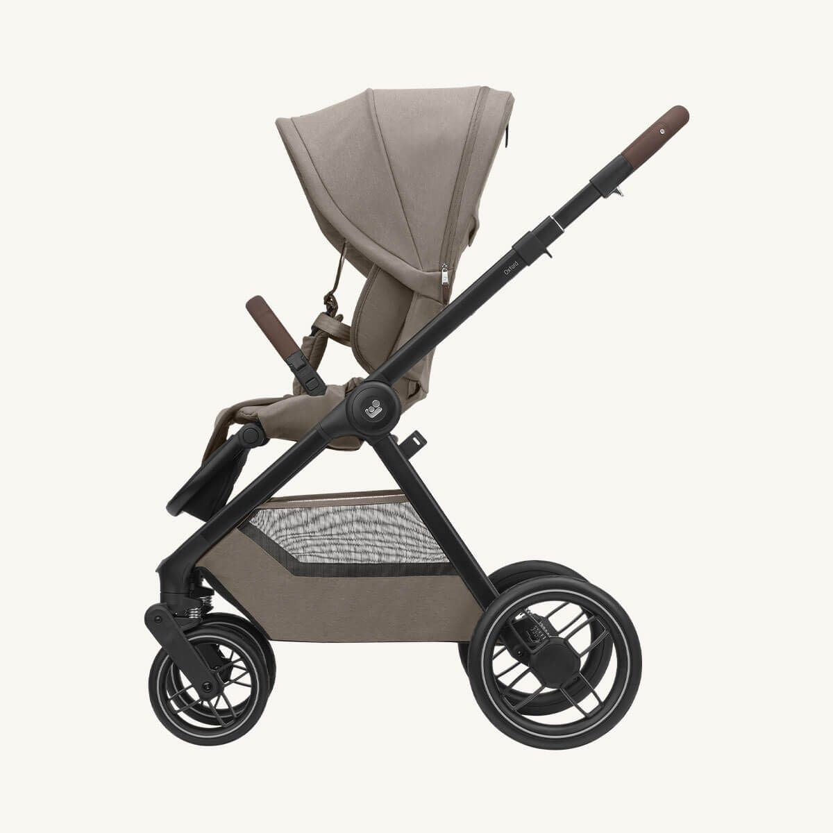 Maxi-Cosi Oxford Stroller and Sense Bassinet - Twillic Truffle