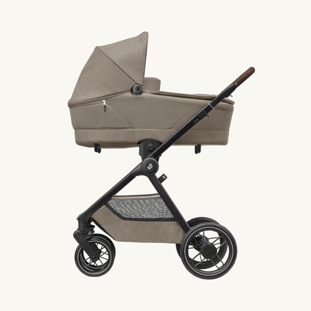 Maxi-Cosi Oxford Stroller and Sense Bassinet - Twillic Truffle