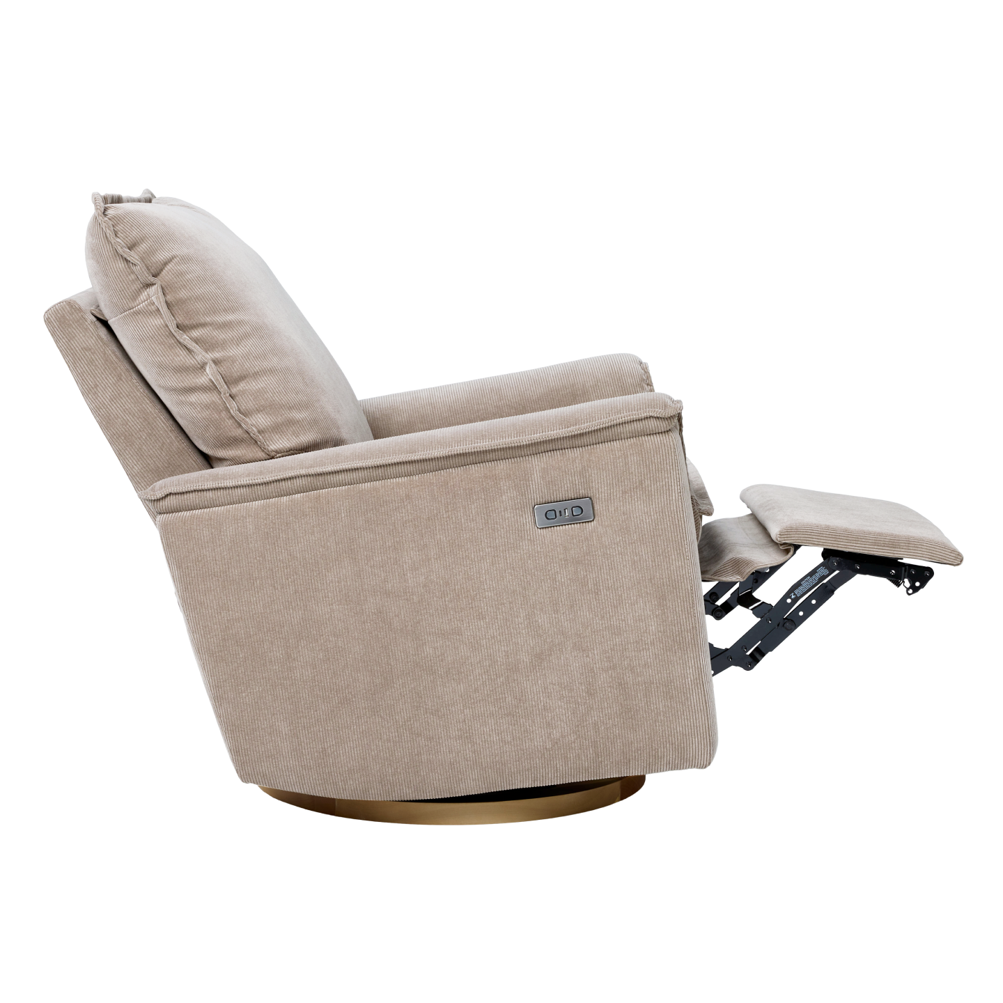 Louie Electric Recliner Glider Nursery Chair - Corduroy