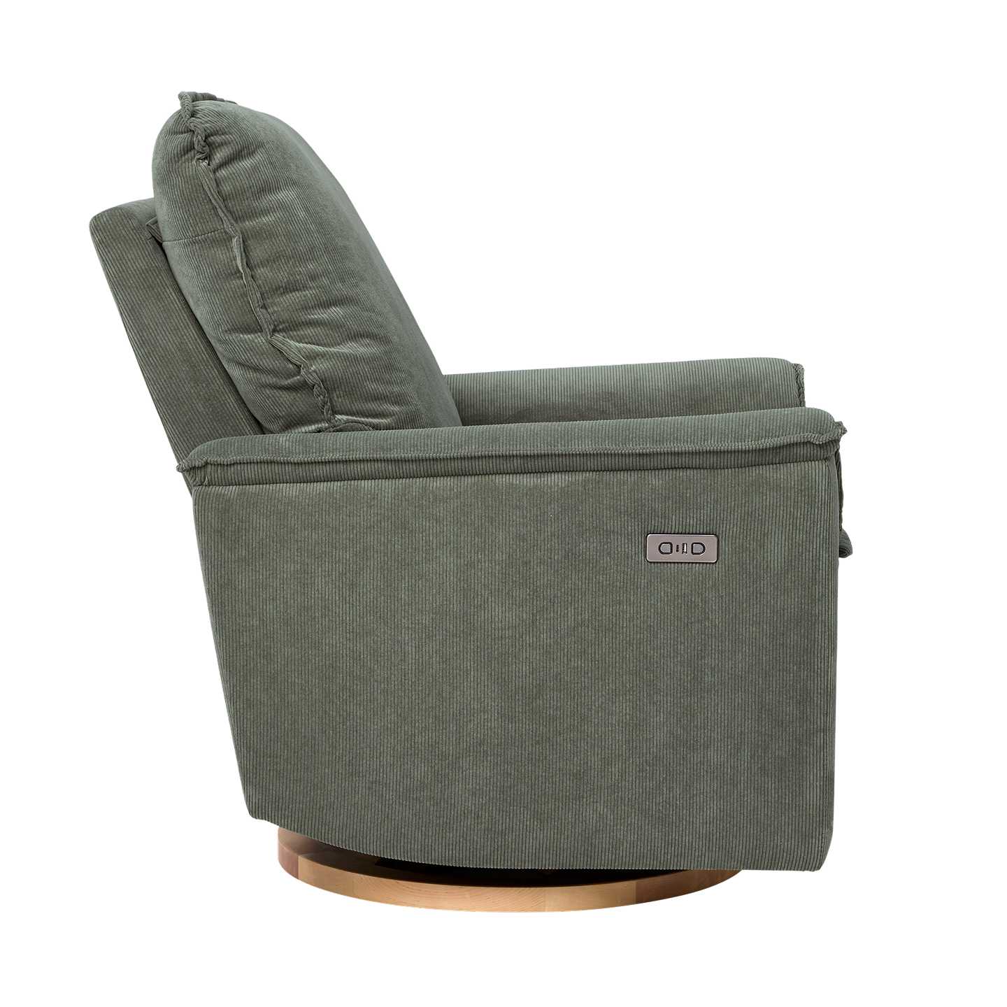 Louie Electric Recliner Glider Nursery Chair - Corduroy