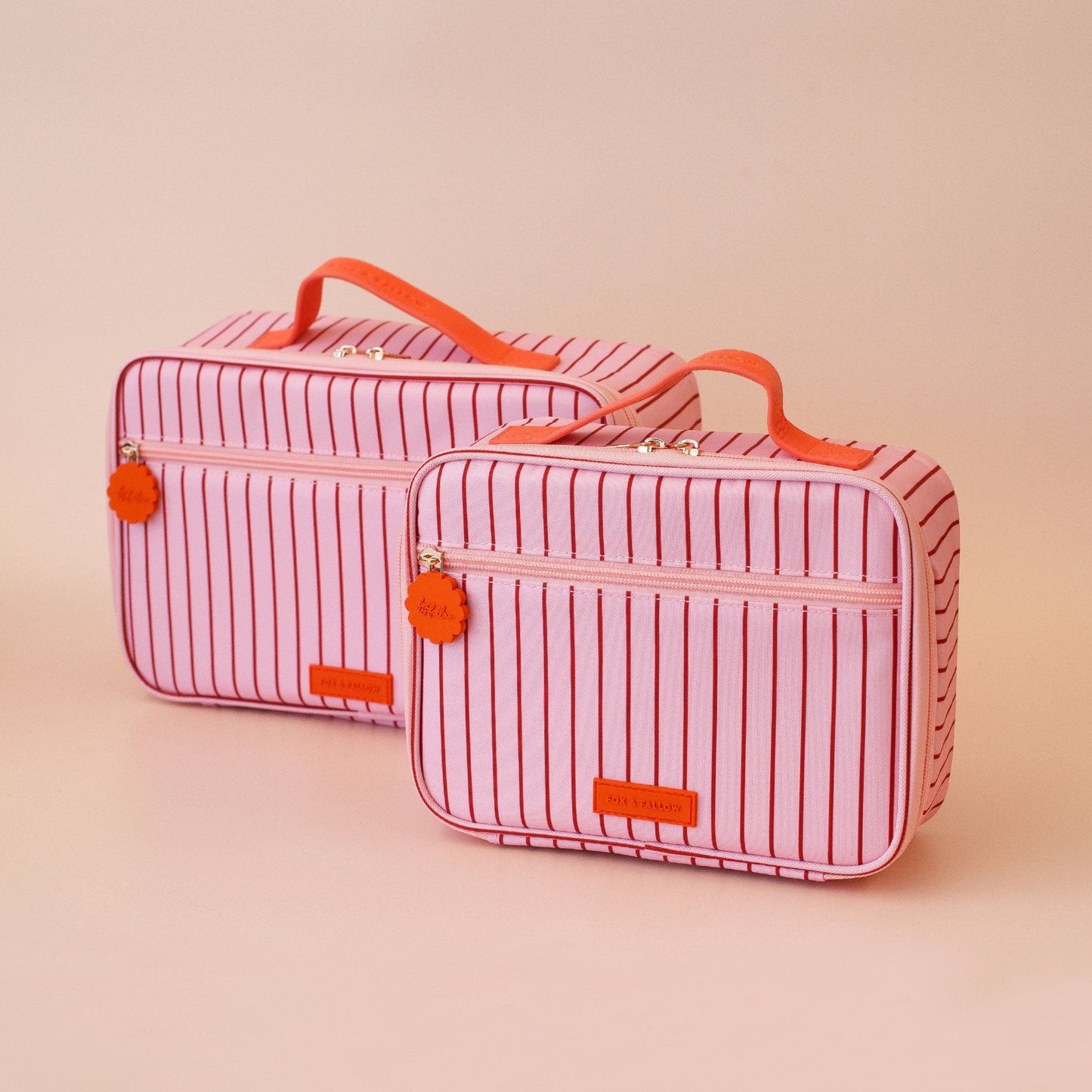 Fox & Fallow Strawberry Stripe Mini Lunch Bag