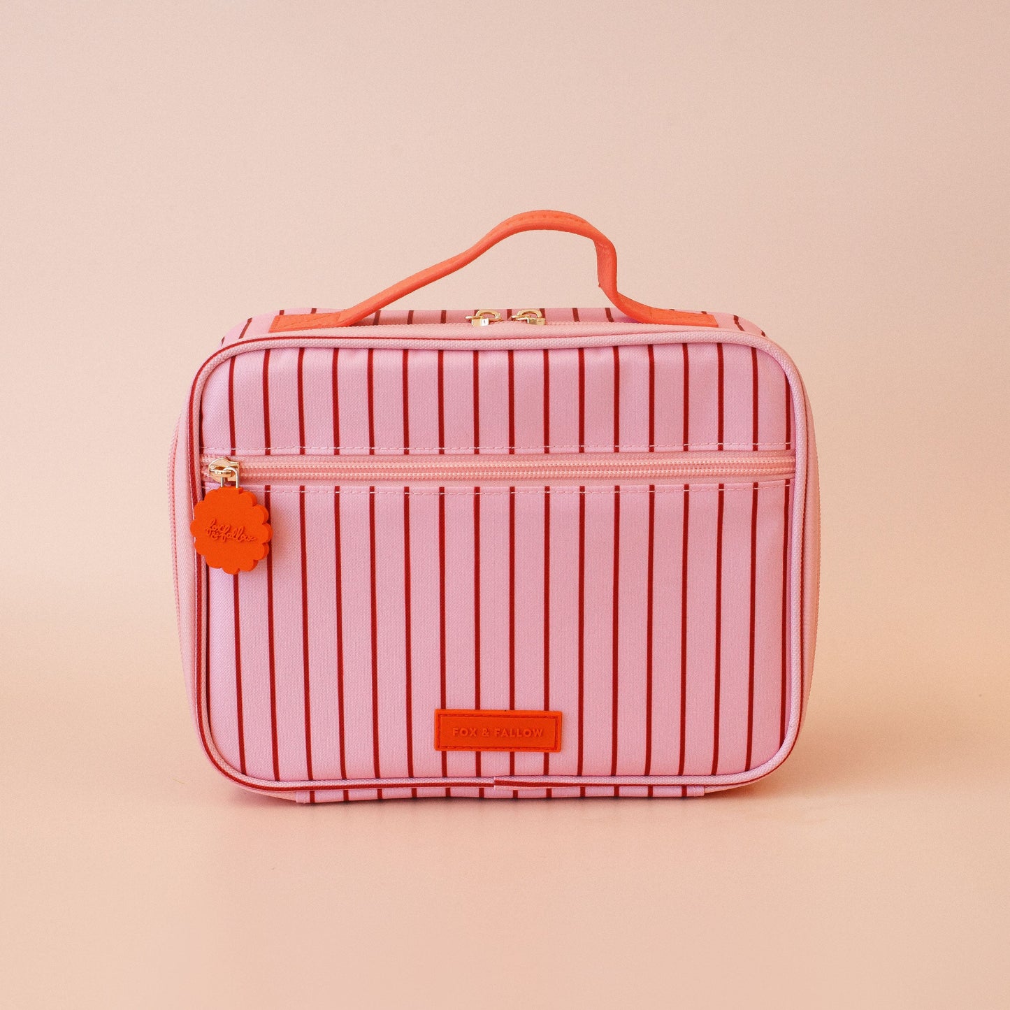 Fox & Fallow Strawberry Stripe Mini Lunch Bag