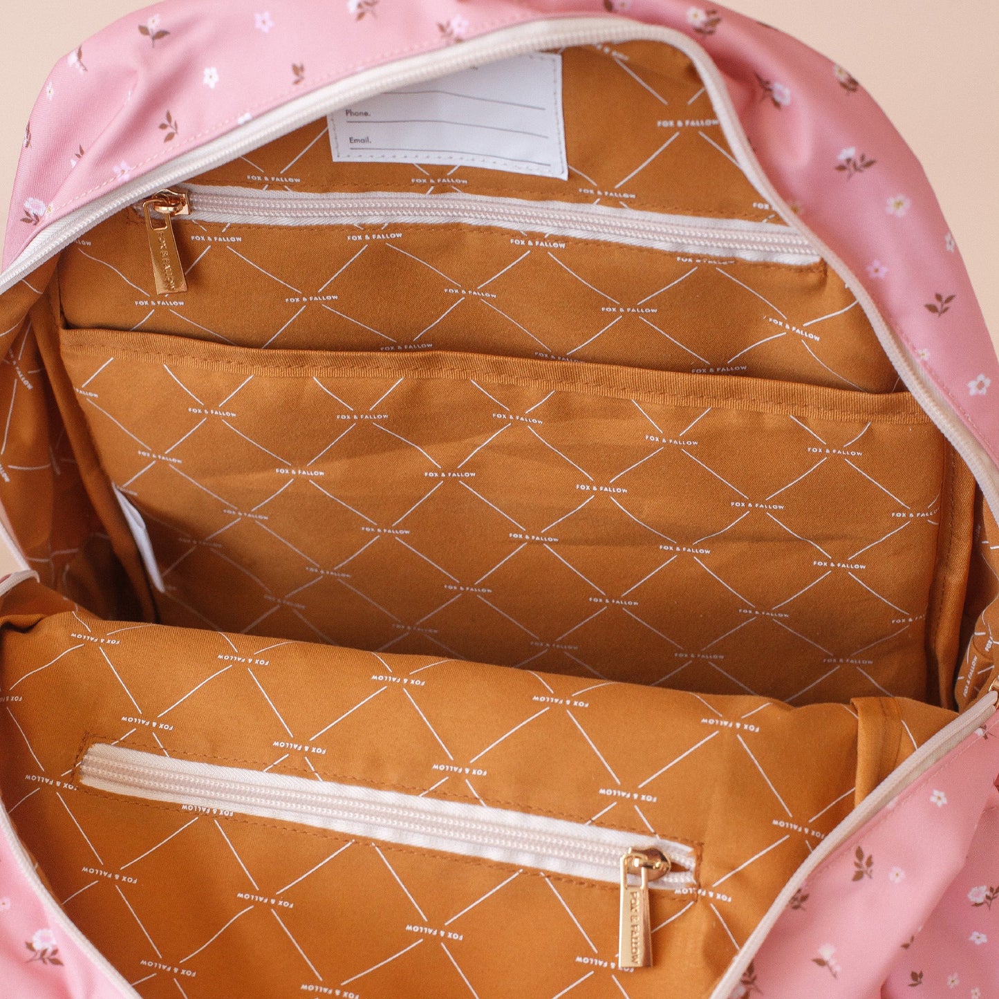 Fox & Fellow Dusty Roses Backpack