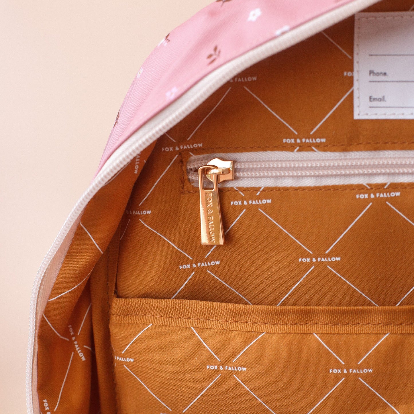 Fox & Fellow Dusty Roses Backpack