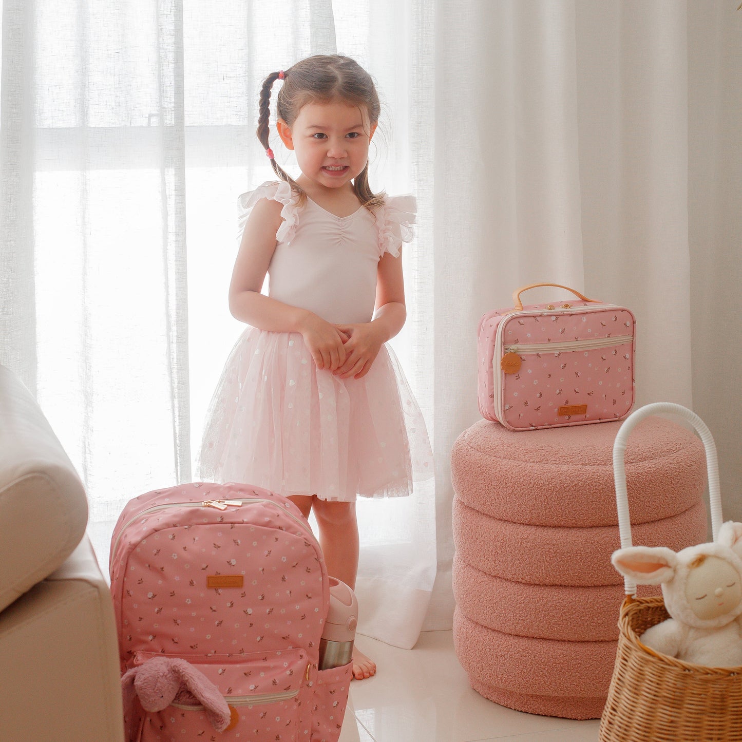 Fox & Fellow Dusty Roses Backpack