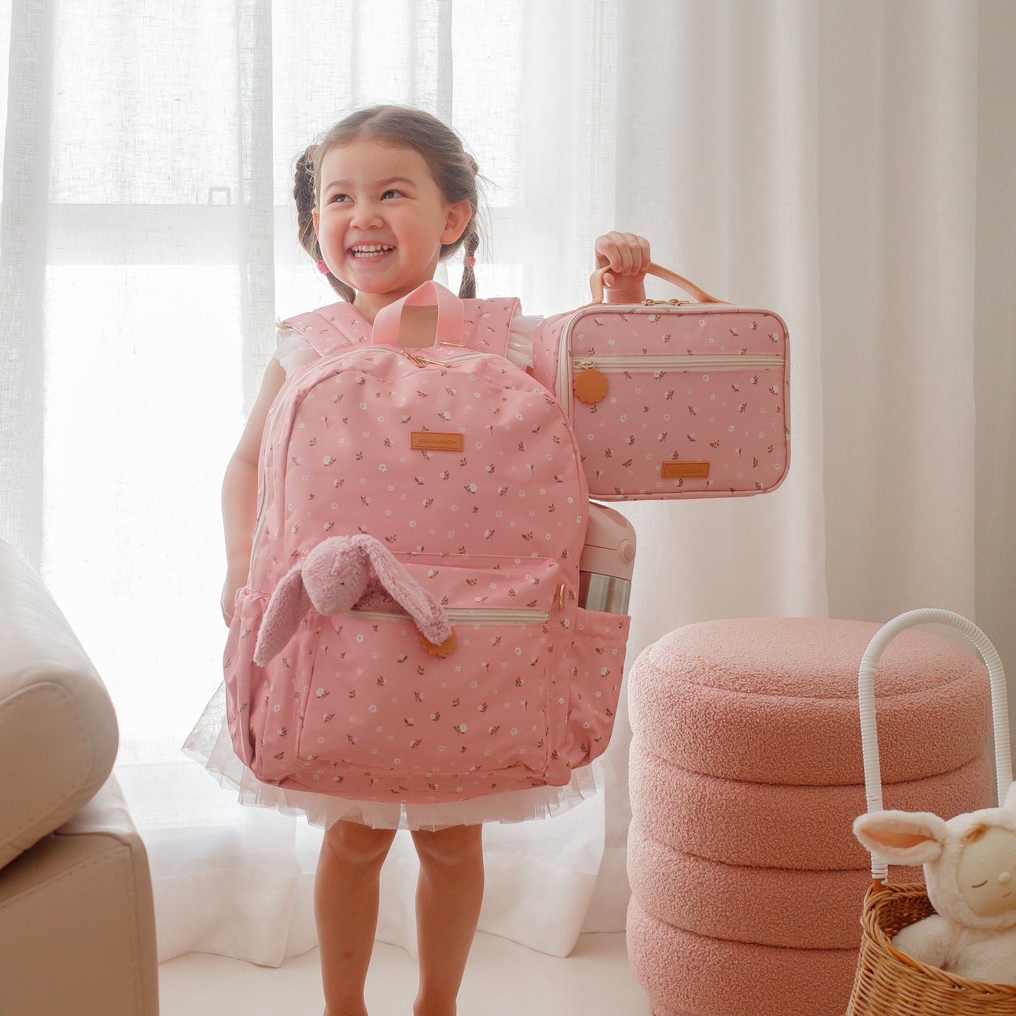 Fox & Fellow Dusty Roses Backpack