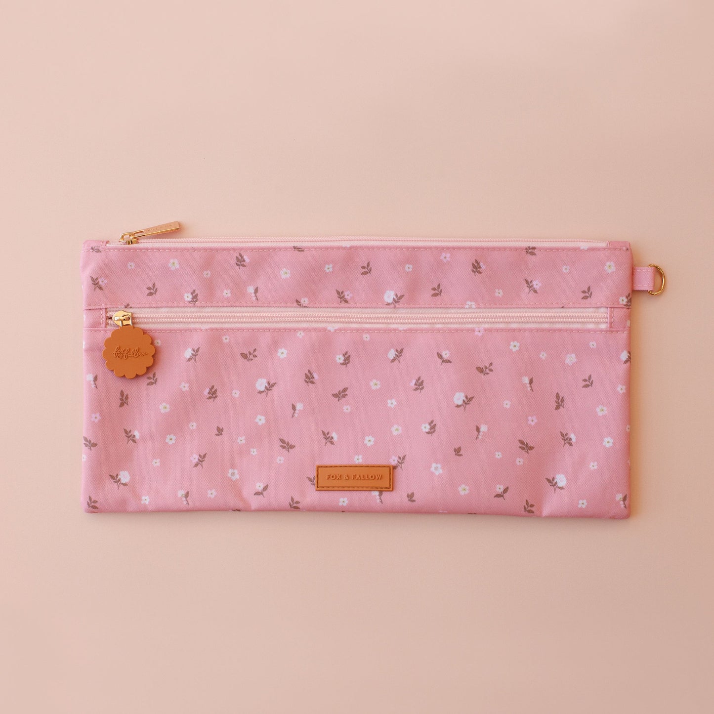 Fox & Fellow Dusty Roses Large Pencil Case