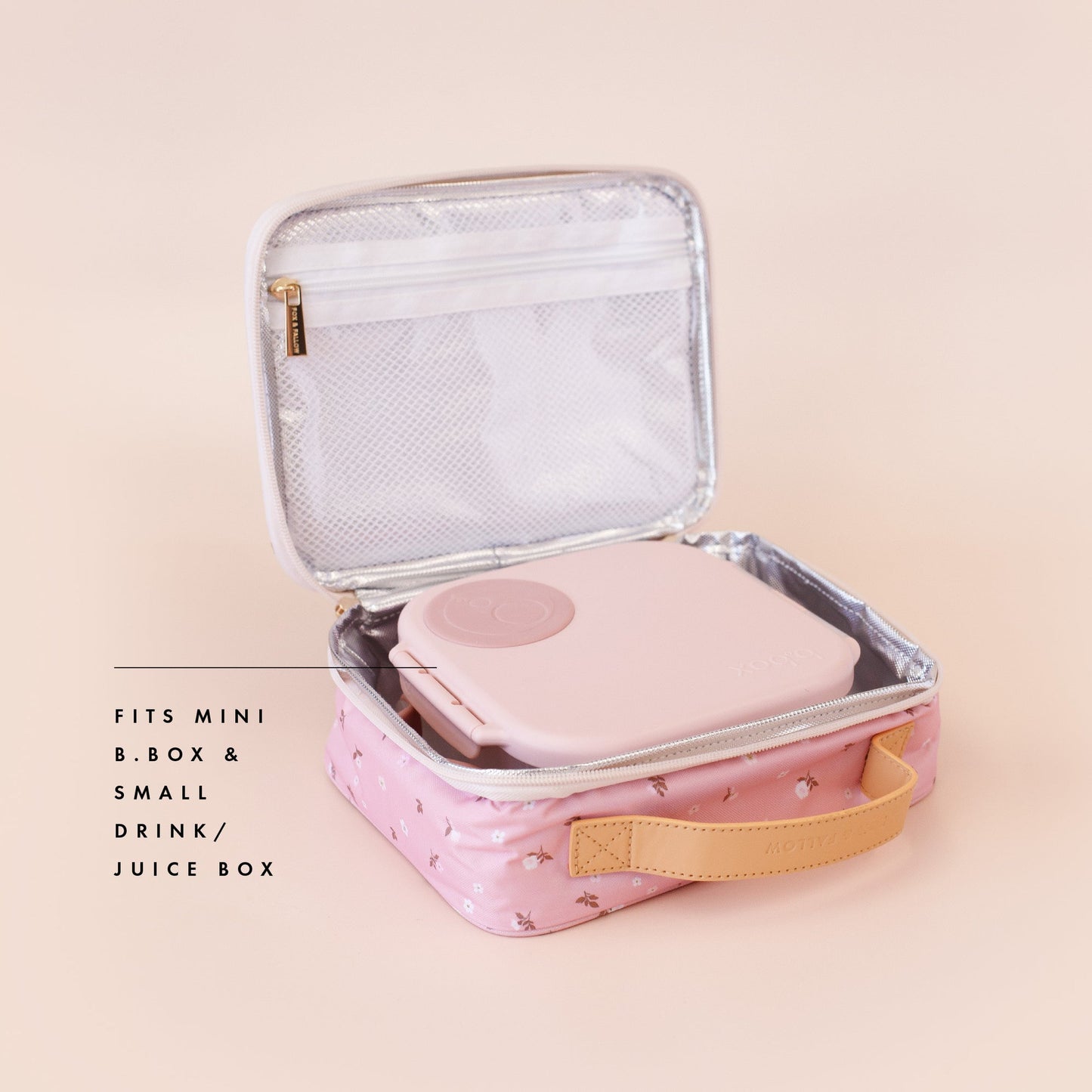 Fox & Fellow Dusty Roses Mini Lunch Bag