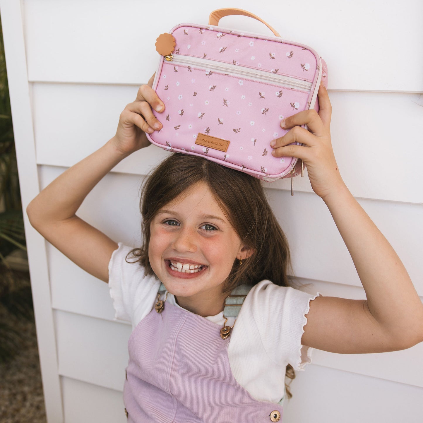 Fox & Fellow Dusty Roses Mini Lunch Bag