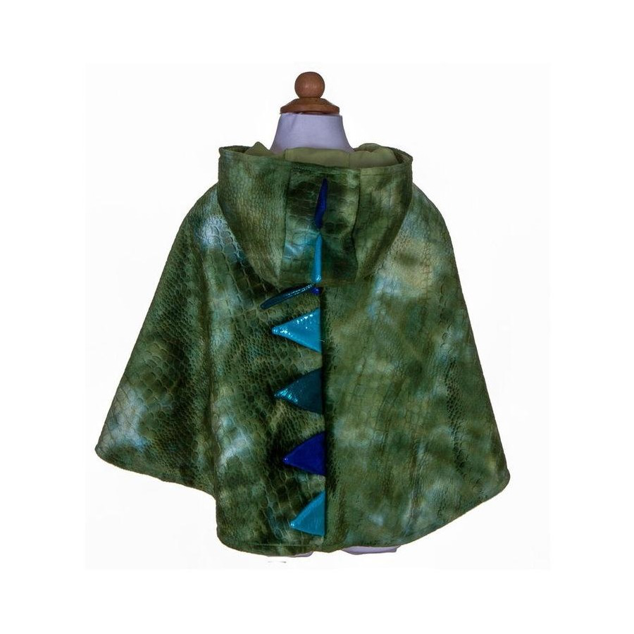 Great Pretenders Dragon Baby Cape Costume Velvet Green Size 2-3 Kids Halloween Costume