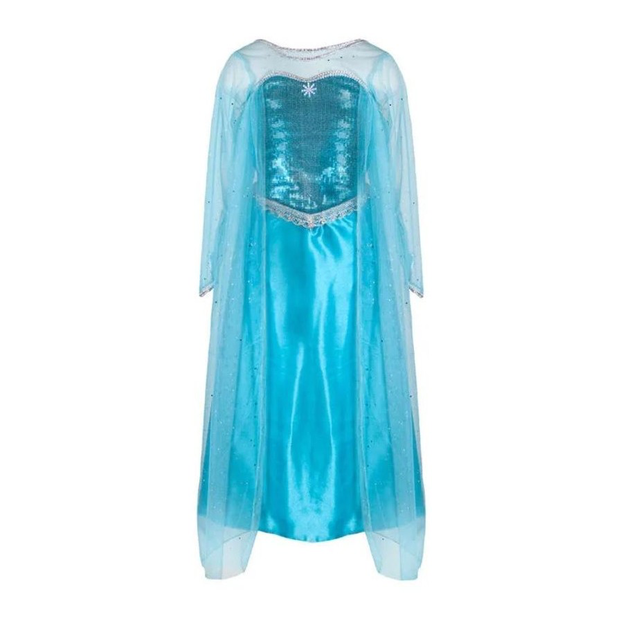 Great Pretenders Ice Queen Dress With Cape Halloween Costume