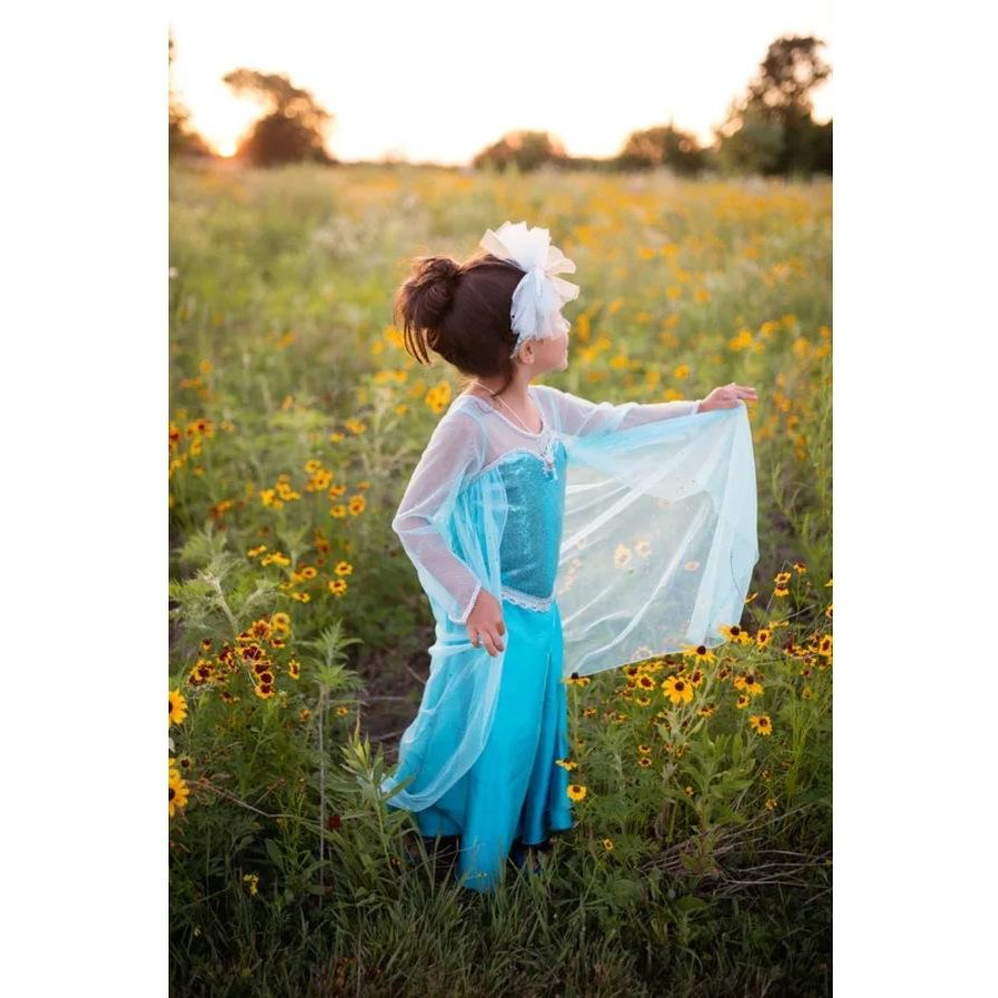 Great Pretenders Ice Queen Dress With Cape Halloween Costume