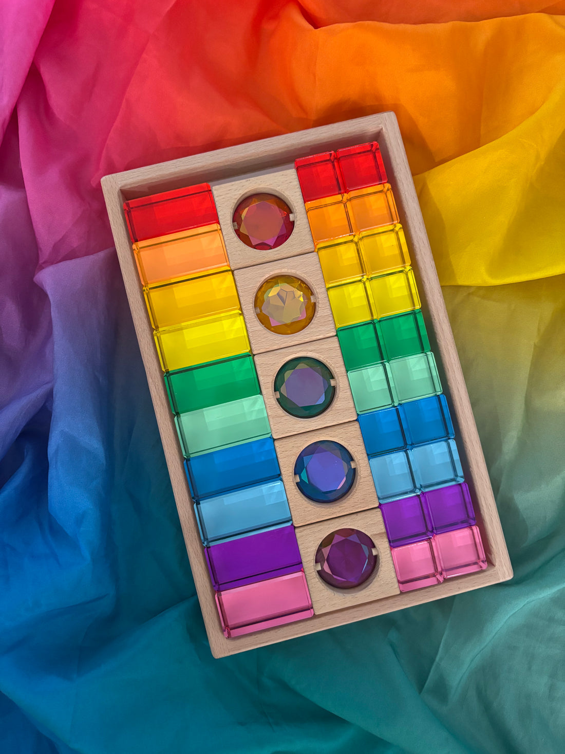 My Little Creator Gem Blocks and Lucite 35 Pc Set