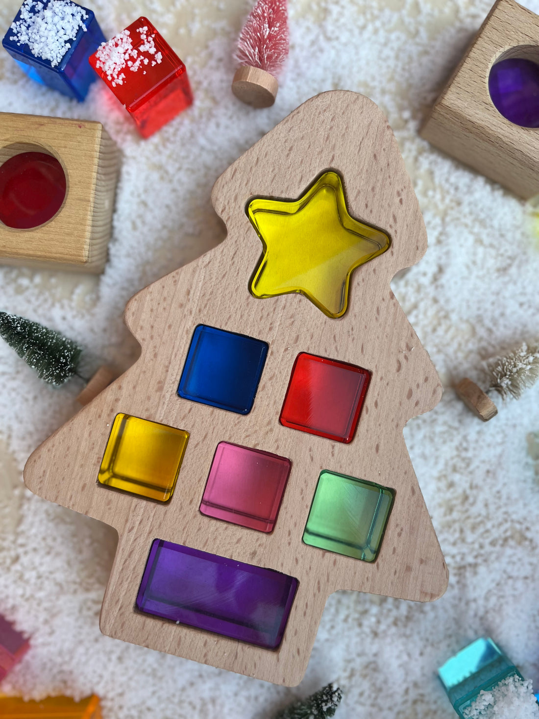 My Little Creator Home Sweet Home Lucite Blocks (Star Christmas Lucite Tree)