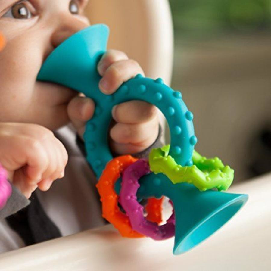 FAT BRAIN TOYS PIPSQUIGZ LOOPS- TEAL