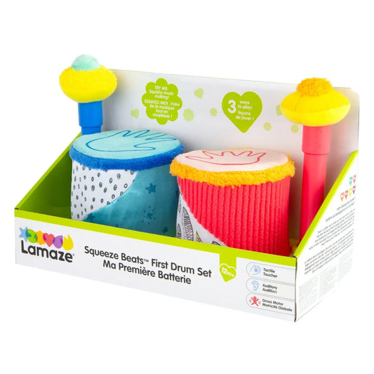 LAMAZE SQUEEZE BEATS FIRST DRUM SET