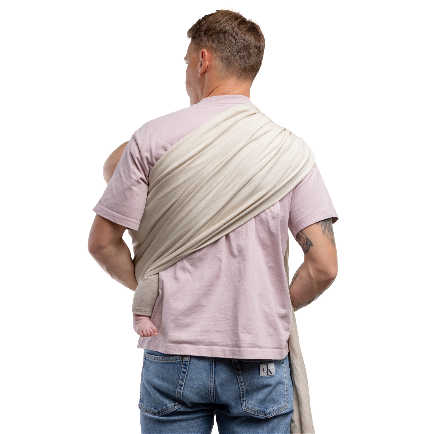 Boba Ring Sling Linen Carrier - Pampas