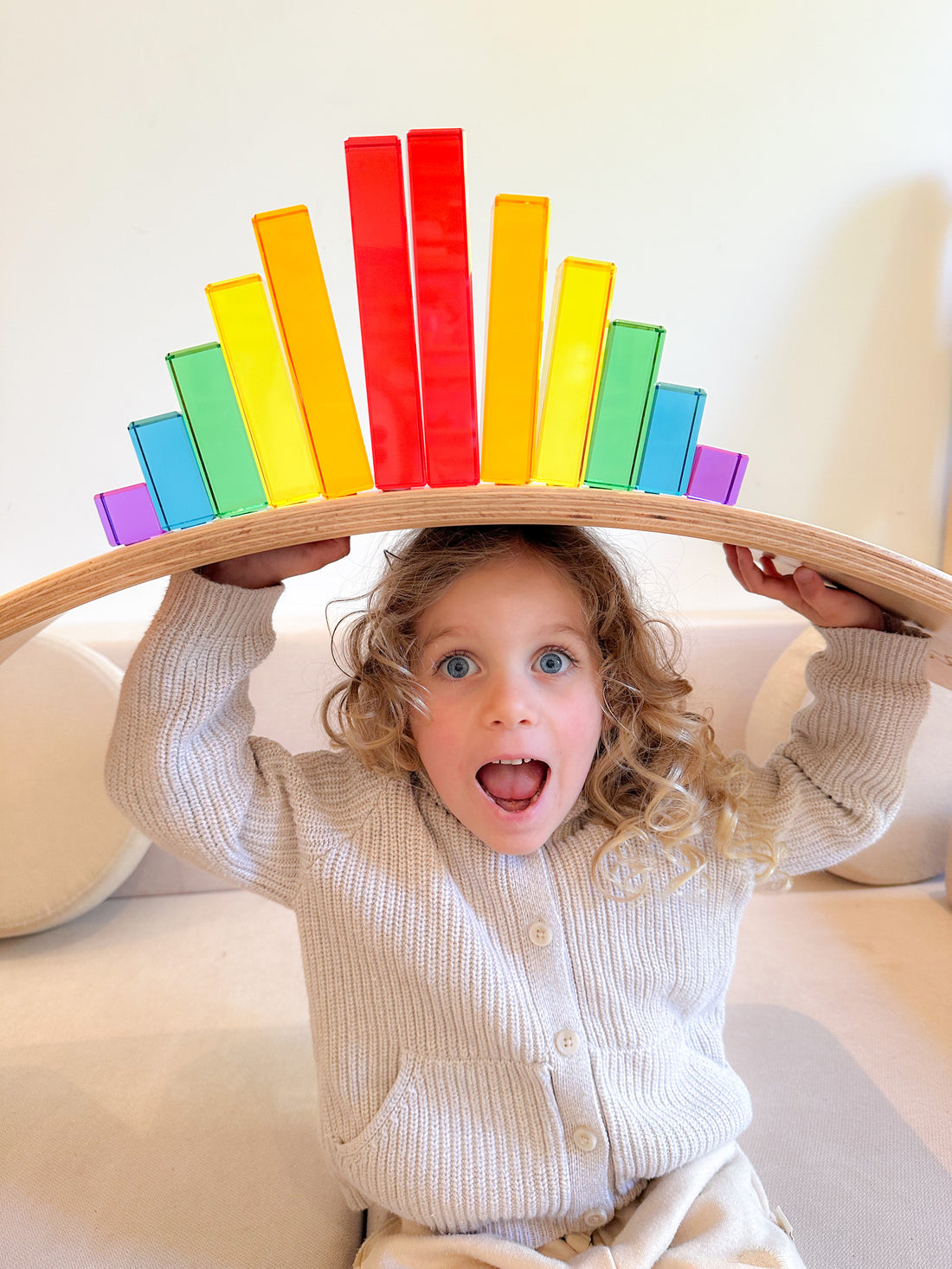 My Little Creator Exclusive Lucite Rainbow Stairs 12 pcs